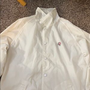 Only the strong custom made wind breaker